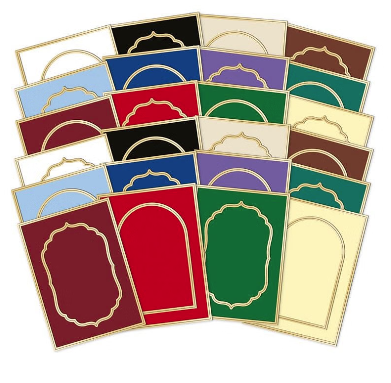 Little Book Apertures - Arch & Fancy Edge - Rich Gold